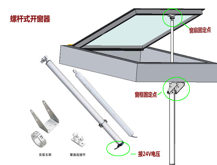 消防电动排烟窗厂家